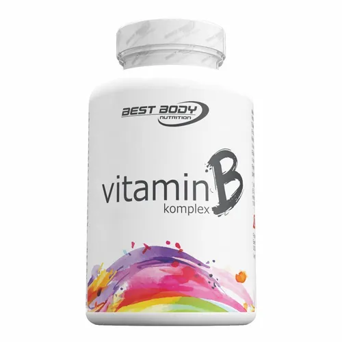 Vitamin B Komplex Kapseln 100 Stück/Dose Best Body Nutrition (131,91EUR/1kg)