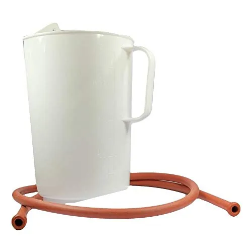 Irrigator 2 Liter Komplett - Effektive Mundpflege - Arzneimittel zur gründlichen Mundreinigung, inklusive Zubehör für eine einfache Anwendung und optimale Hygiene.