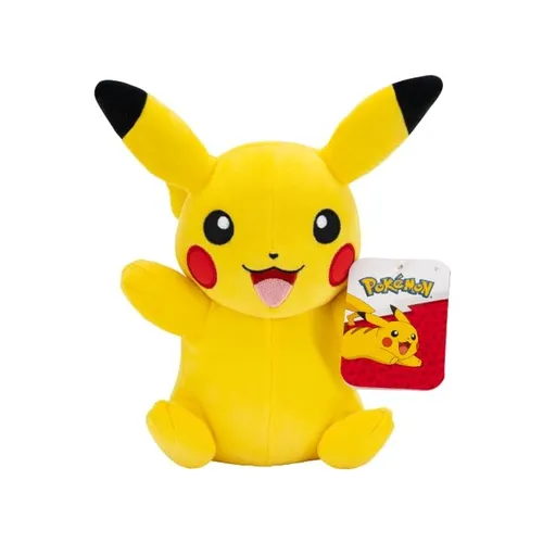 Pokémon Plüschtier Pikachu 20 cm - Beliebtes Pokémon Plüschtier in hochwertiger Qualität, perfekt zum Kuscheln und Sammeln für Fans jeden Alters.