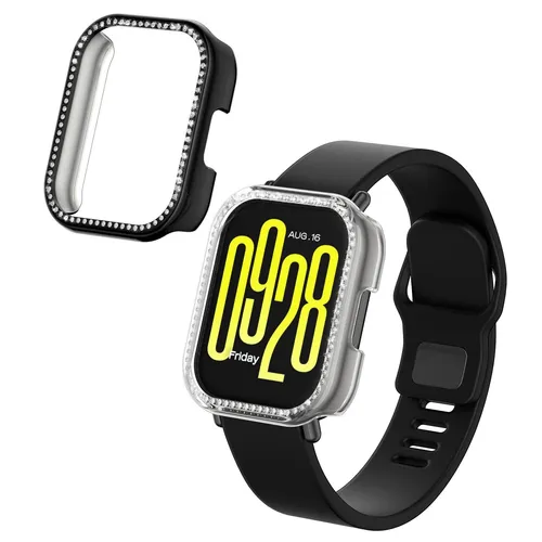 2x Kunststoff Hülle für Xiaomi Redmi Watch 5 Lite Schutzrahmen