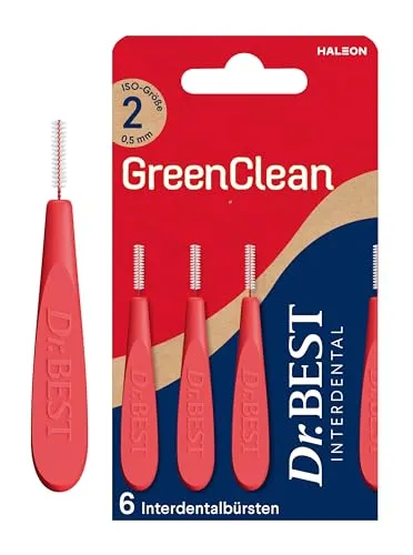 Dr.BEST GreenClean Interdental, Size 2, 6 Stück