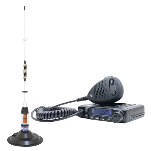 PACK61 PNI HP6500 CB-Funkgerät + CB-Magnetantenne ML70 von PNI