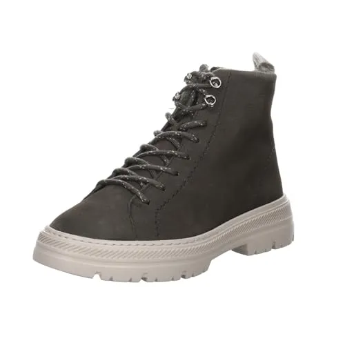 Paul Green Schnürboots Damen 31363539393539 Grau 36 EU - Wanderschuhe mit kuscheligem Warmfutter, ideal für kalte Wintertage. Der seitliche Reißverschluss sorgt für einfachen Einstieg, während die flexible Laufsohle Trittfestigkeit garantiert.