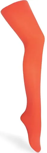 Merry Style Feinstrumpfhose Mädchen Kinder Strumpfhose Balletkleidung Mädchen Microfaser 60 DEN WLSS001 (Coral-1, 128-134)