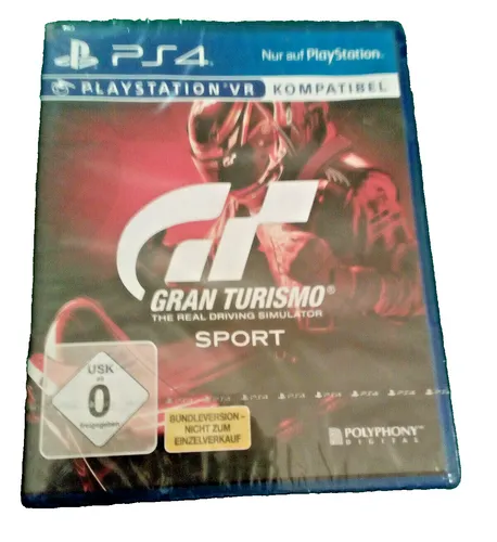 Gran Turismo Sport PS4 - Rennspiel für PS4 - Erlebe realistische Rennsimulationen mit Gran Turismo Sport für die PS4. Perfekt für Motorsport-Fans und Multiplayer-Rennen!