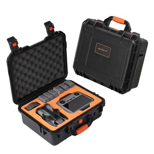 DJI Mini 5 Pro Sicherheits-Hartschalenkoffer - Stoßfest und Wasserdicht - Robuster Hartschalenkoffer für DJI Mini 5 Pro. Wasserdicht und stoßfest, bietet er optimalen Schutz und viel Platz für Zubehör. Ideal für Reisen und den sicheren Transport.
