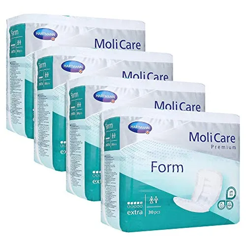 Hartmann MoliCare® Premium Form extra 5 Tropfen Windel UnitCount 120 Medium 120 stück Urinschutz und Stuhlschutz Erwachsener Einweg