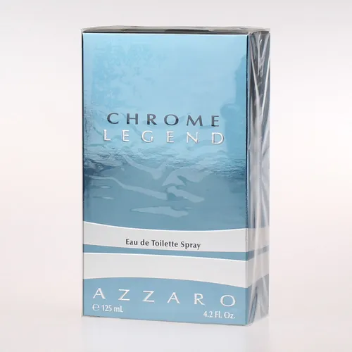Azzaro Chrome Legend Eau de Toilette Spray 125 ml - Herren Parfum mit erfrischenden Noten von Bitterorange und grünem Apfel, ideal für den modernen Mann, der seinen einzigartigen Stil unterstreichen möchte.