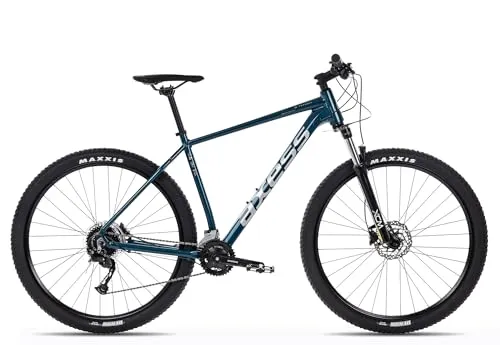 Axess Torrent Mountainbike - 18-Gang Hardtail mit hydraulischen Scheibenbremsen - Fahrrad - Schnelles Hardtail-Mountainbike mit 18-Gang Schaltung und hydraulischen Scheibenbremsen für optimale Kontrolle und Komfort auf jedem Terrain.