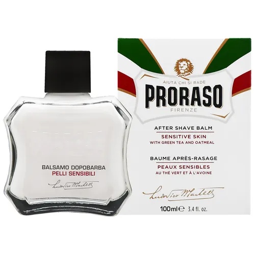 Produktbild Proraso Sensitive Aftershave Balm 100 ml – empfindliche Haut, Grüntee