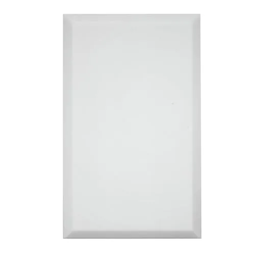 MUSIC STORE Noiseflex Absorber - 50x100x7cm, Weiß - Akustikelemente für Home- und Recordingstudios, effektive Schalldämmung durch Basotect Material. Erfüllt Brandschutzbestimmungen, einfach zu installieren.