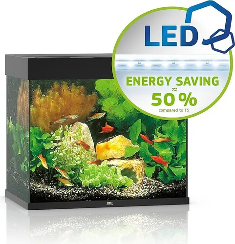 JUWEL Lido 120 Aquarium LED Aquarium-Set schwarz in schwarz von JUWEL