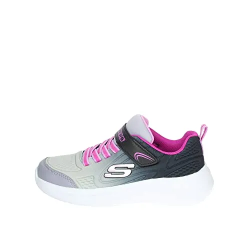Skechers Mädchen Selectors Sweet Swirl Sneaker, Schwarz, 33 EU - Sneaker für Mädchen mit flexibler Gummi-Traktions-Laufsohle und stoßdämpfender Zwischensohle für optimalen Komfort und Unterstützung.