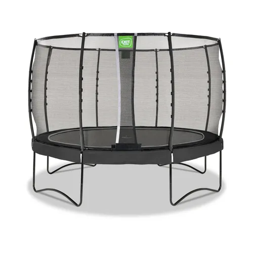 EXIT Allure Premium Trampolin Ø 366 cm Schwarz