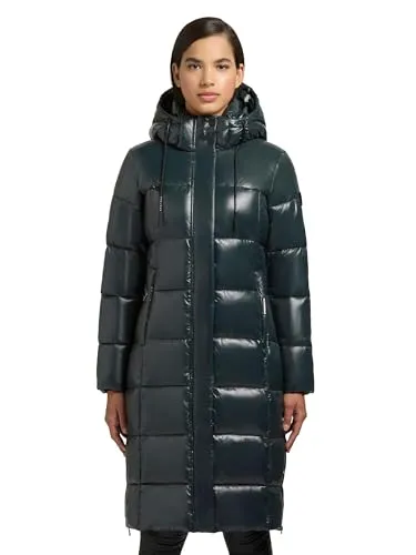 KHUJO Shane2-YM Damen Steppmantel in Grün in grün von khujo