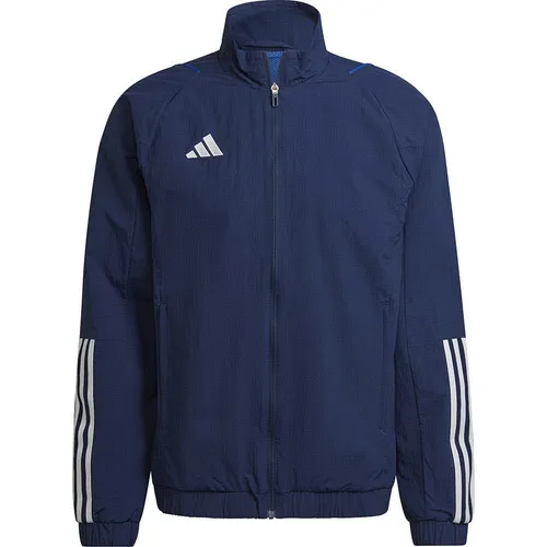 adidas Performance Tiro 23 Präsentationsjacke 2XL in blau von adidas