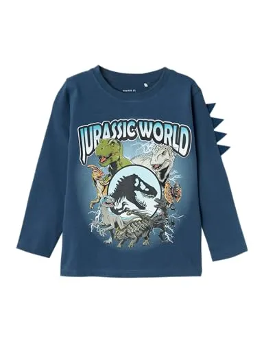 NAME IT Boy Oberteil mit Langen Ärmeln Jurassic Park