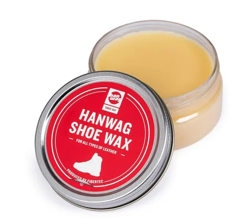 Hanwag Wachsöl Wax Shoe - 100ml Dose für Lederpflege - Autopolitur für alle Lederarten, nährt und pflegt das Leder mit natürlichen Wachsen, ideal für langlebige Pflege und Schutz.