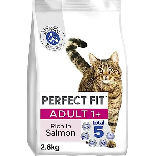 PERFECT FIT™ Katze Beutel Adult 1+ mit Lachs 3x2,8kg