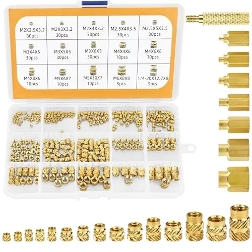 Schrauben & Muttern Gold von TW1TGOFT