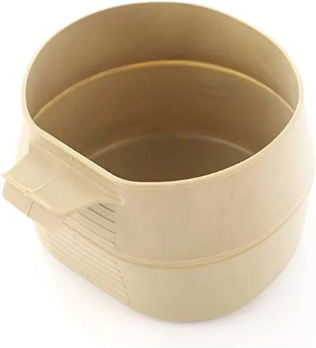 Mil-Tec Fold-A-Cup 600ml Khaki