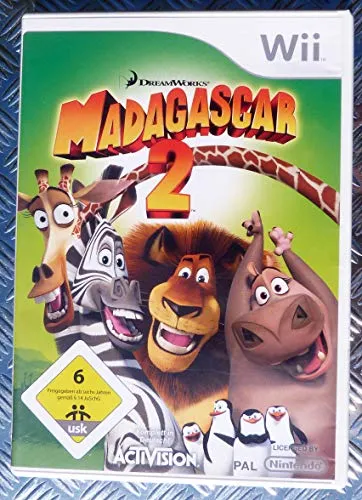 Madagascar 2 - Abenteuer im Dschungel - Spiele das aufregende Abenteuer von MADAGASCAR 2, voller Spaß und Herausforderungen für die ganze Familie!