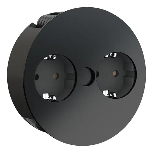 Bachmann TWIST 2xCEE7/3 2m AEH schwarz matt von Bachmann