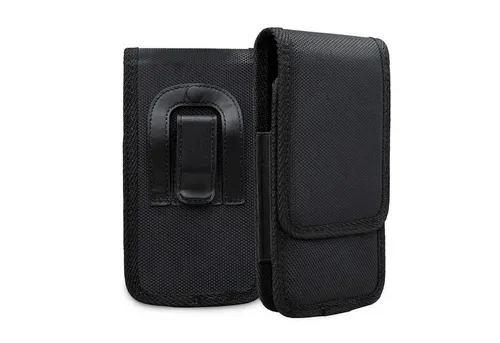 XiRRiX Handytasche Handy Gürteltasche Hipbag Smartphone Tasche schwarz (kompatibel mit iPhone 17, 17 Pro, Air, 1-tlg., weiche Polsterung für besten Schutz), robustes Textilmaterial