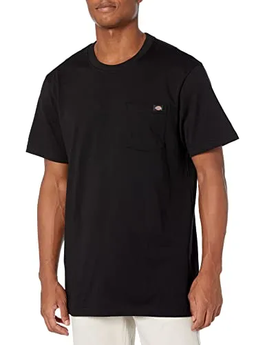 Dickies, Herren, T-Shirt mit Tasche im legeren Stil, NAVIABLAU, S