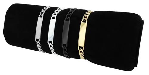 Adelia´s Armband Damen Armband – Panzerarmband aus Edelstahl 18 cm, Geschenkidee: zeitlos und vielseitig