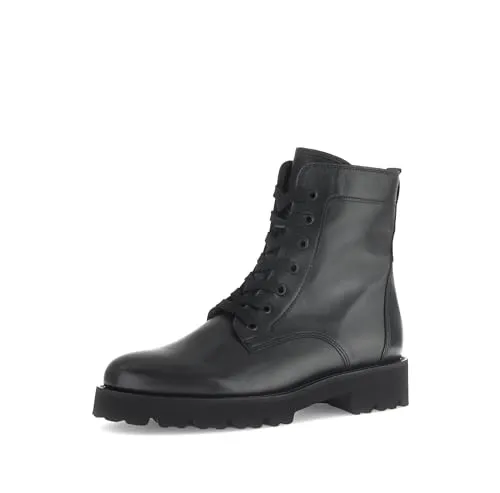 Gabor Damen Combat Boots, Frauen Stiefeletten,Best Fitting,uebergangsstiefel,schnürstiefel,Stiefel,Bootee,schwarz (schwarz),41 EU / 7.5 UK