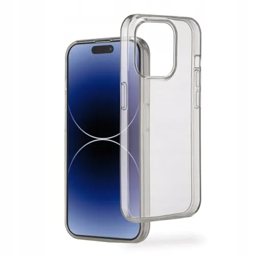 Hama Hülle für iPhone 15 Pro Max (Handyhülle, Schutzhülle für Rückseite, Case, kratzfest, extra Schutz für Kamera und Display, Wireless Charging kompatibel, transparent, slim, Hülle dünn) durchsichtig