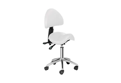 Physa Drehstuhl Sattelstuhl mit Rollen - Bürostühle, höhenverstellbar von 55 bis 69 cm und bis 150 kg belastbar – ideal für ergonomisches Sitzen im Büro oder Home Office.