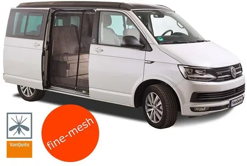 Mayr VanQuito Moskitonetz, Schiebetür rechts, VW T5/T6, standard RV, feinmaschig