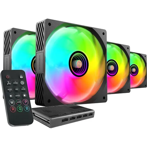 Mars Gaming Mfsi4kit (120 mm, 4 x) (MFSI4KIT)