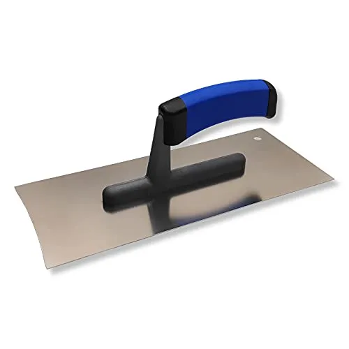Produktbild DEWEPRO® Trockenbau Glättekelle mit 2 konkaven Seiten zum perfekten Q2 Spachteln
