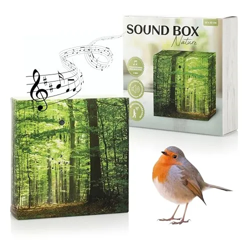 Nordstern Sound Box mit Naturklängen und Vogelgesang für Entspannung und Ruhe