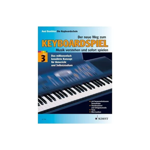Der neue Weg zum Keyboardspiel Band 3 von Benthien, Axel Buch ED7282