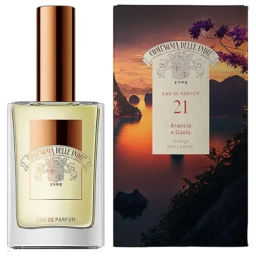 Compagnia delle Indie Eau de Parfum 21 | 75 ml | Orange & Leder | Warm & sinnlich | Unisex (Orange und Leder)