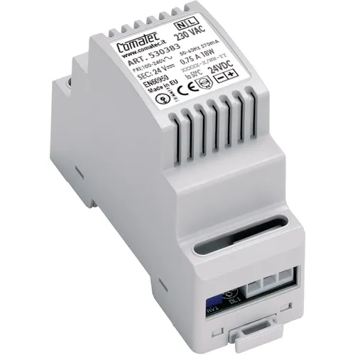 Comatec TBD2/AL.0100.24/F6 Hutschienen-Netzteil 24V DC 1A - Zuverlässiges Hutschienen-Netzteil mit 24W Leistung, ideal für den professionellen Einsatz in Steuerungssystemen.