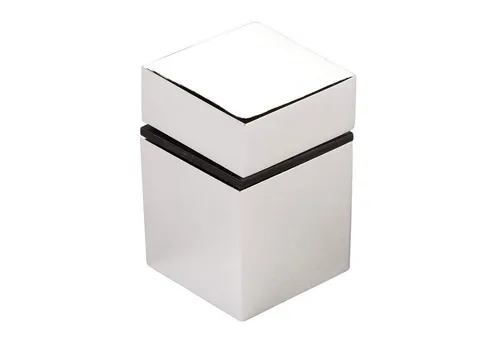SO-TECH® Wandregalhalter 1 Stück Regalbodenträger Cube II Chrom poliert Glasbodenträg, 1-tlg., Chrom poliert