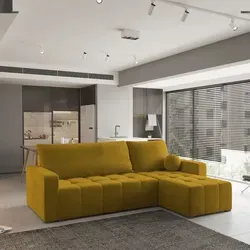 Masseno Ecksofa VOLIRA mit Schlaffunktion
