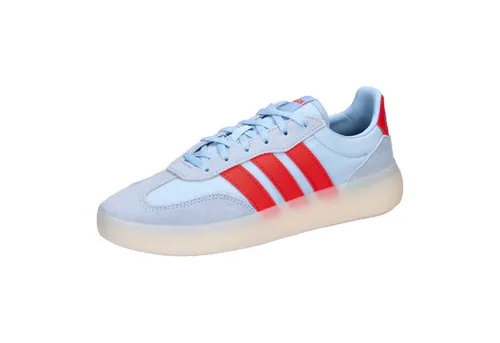 adidas BARREDA DECODE Kinder Sneaker – Sportlich und bequem in Blau - Sportliche Sneaker für Kinder und Jugendliche, inspiriert vom Handball Spezial. Bequeme Passform mit Schnürung und robustem Gummi-Laufsohlenmaterial. Ideal für aktive Tage!