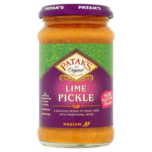 PATAK'S Limetten Pickle Medium Lime Pickle Mild 283g
