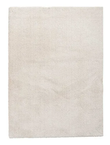 Teppich TOUCH, Creme, 120 x 170 cm, Polyester, Uni, rechteckig, Höhe: 20 mm