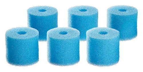 Oase Vorfilterschwamm-Set 6 BioMaster 45ppi – Mittelfeiner Aquarium-Vorfilterschwamm für BioMaster Außenfilter mit Fixer Porengröße und wiederverwendbarem Material