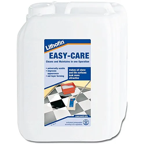 LITHOFIN Glastilan Wischpflege 5 Ltr - Flüssigreiniger für Fliesen und Fugen, sorgt für streifenfreien Glanz und einfache Anwendung. Ideal für die regelmäßige Pflege von Bodenbelägen.