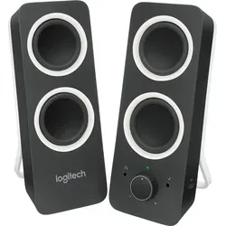 Logitech Z-200 Stereo-Lautsprecher, schwarz