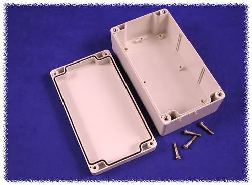 Hammond Electronics 1554J2GY Universal-Gehäuse 160 x 90 x 60 Polycarbonat Grau 1St.