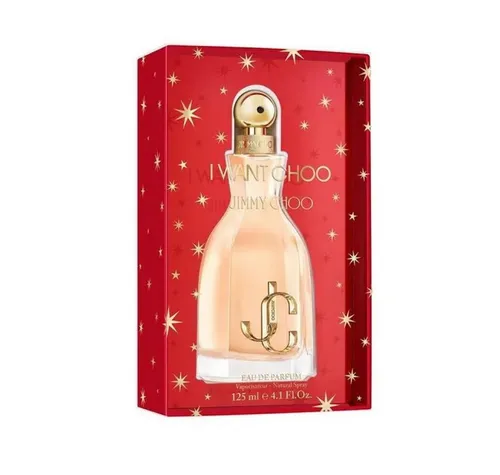 Jimmy Choo I Want Choo Eau de Parfum Spray 125 ml - Limitierte Auflage 2023 - Eau de Parfum für Damen, verführt mit spritzigen Noten von Mandarine und Pfirsich, ideal für besondere Anlässe und stilbewusste Frauen.